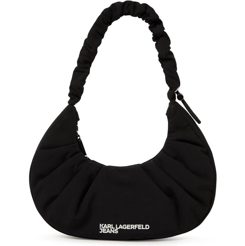 KARL LAGERFELD JEANS Kabelka na rameno čierna / biela 67459359