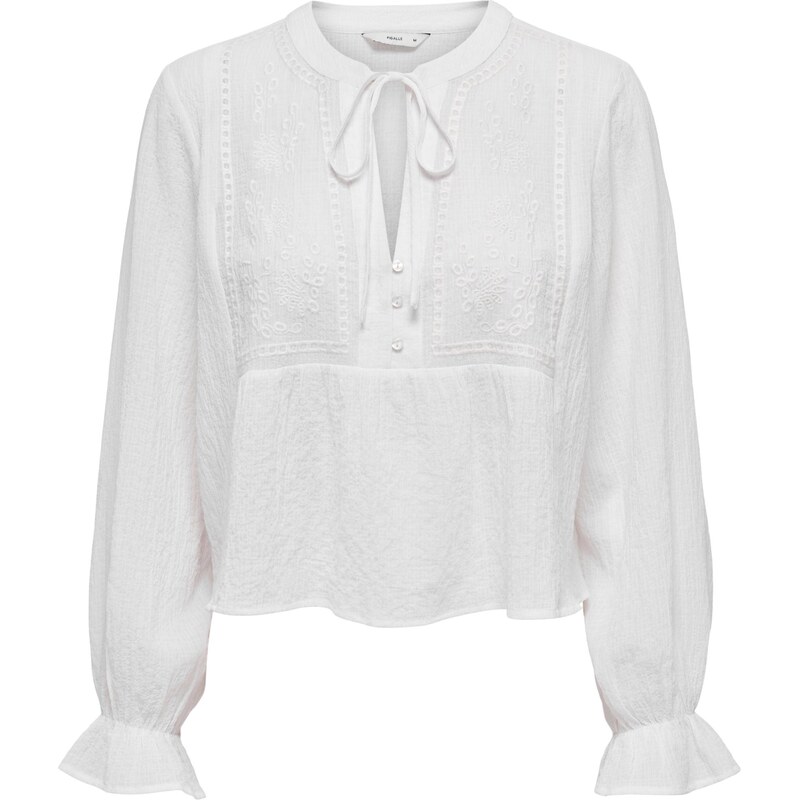 ONLY Blúzka ONLVicky Life biela 67459354