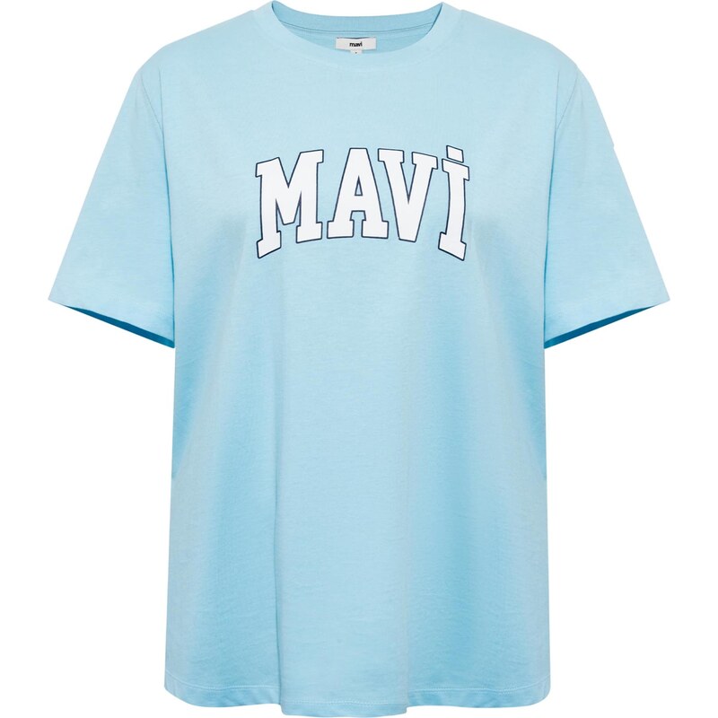 Mavi Tričko námornícka modrá / svetlomodrá / biela 67459361