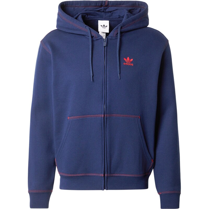 ADIDAS ORIGINALS Tepláková bunda ESSENTIALS indigo 67459385