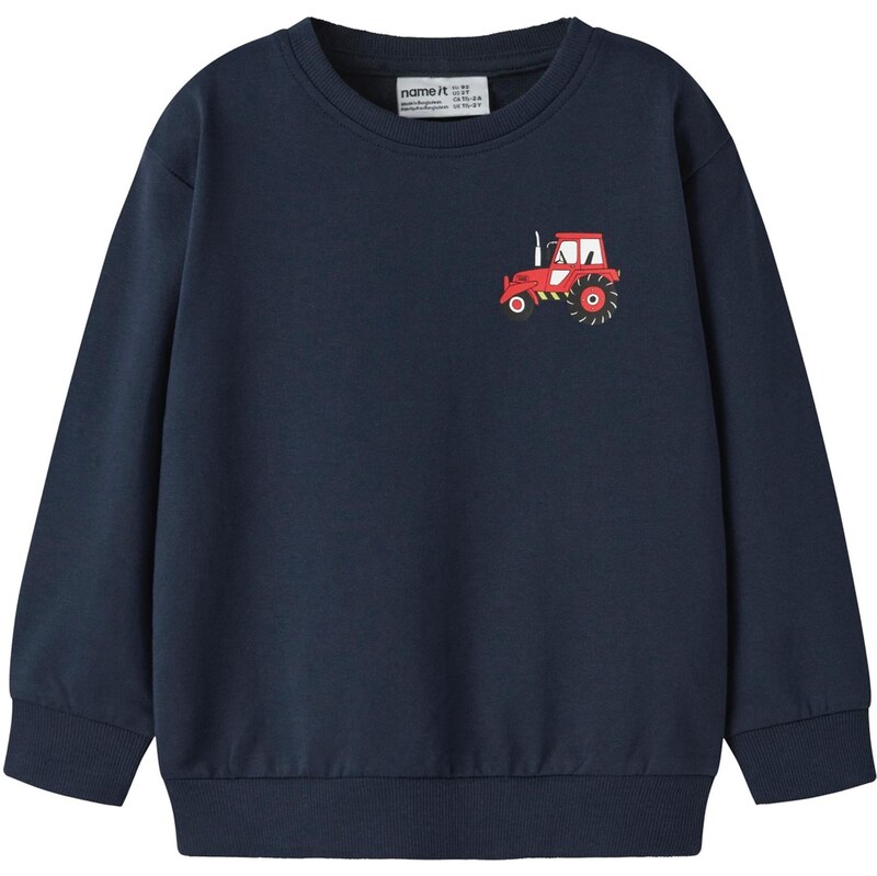 NAME IT Mikina NMMVildar námornícka modrá / červená / čierna / biela 67459410