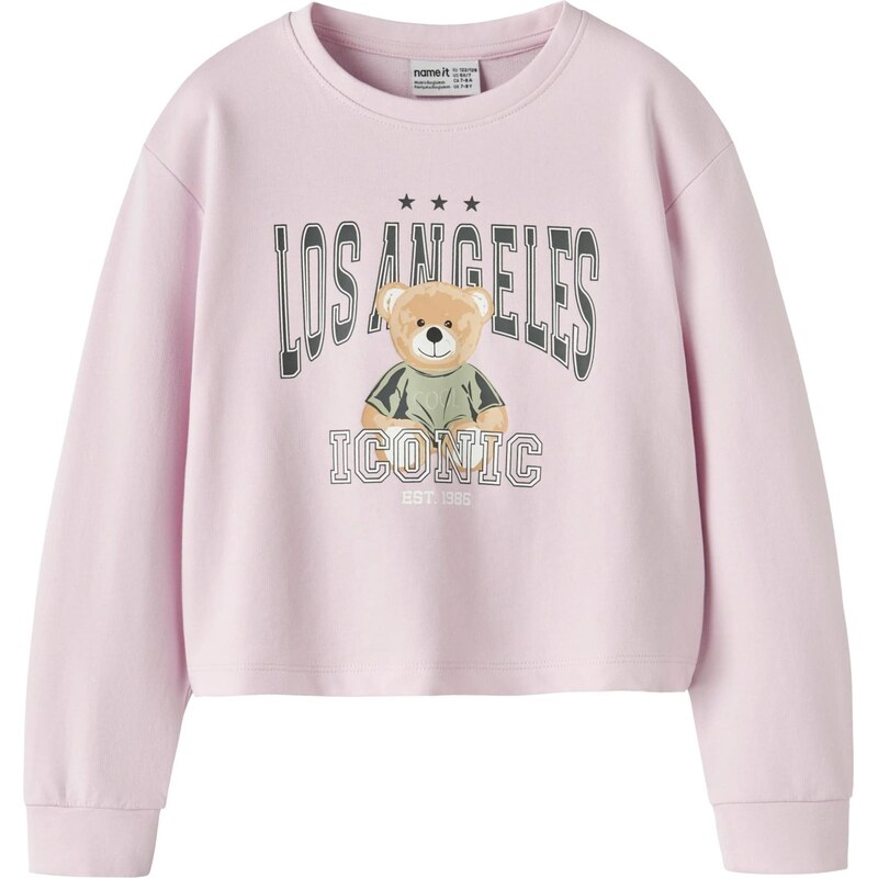 NAME IT Mikina NKFVANITA piesková / sivá / ružová / čierna 67459401