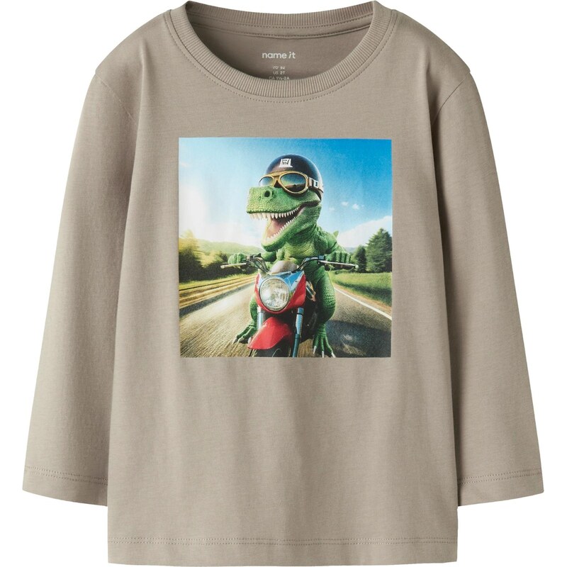 NAME IT Tričko NMMVOTO svetlomodrá / kaki / svetlozelená / červená 67459413