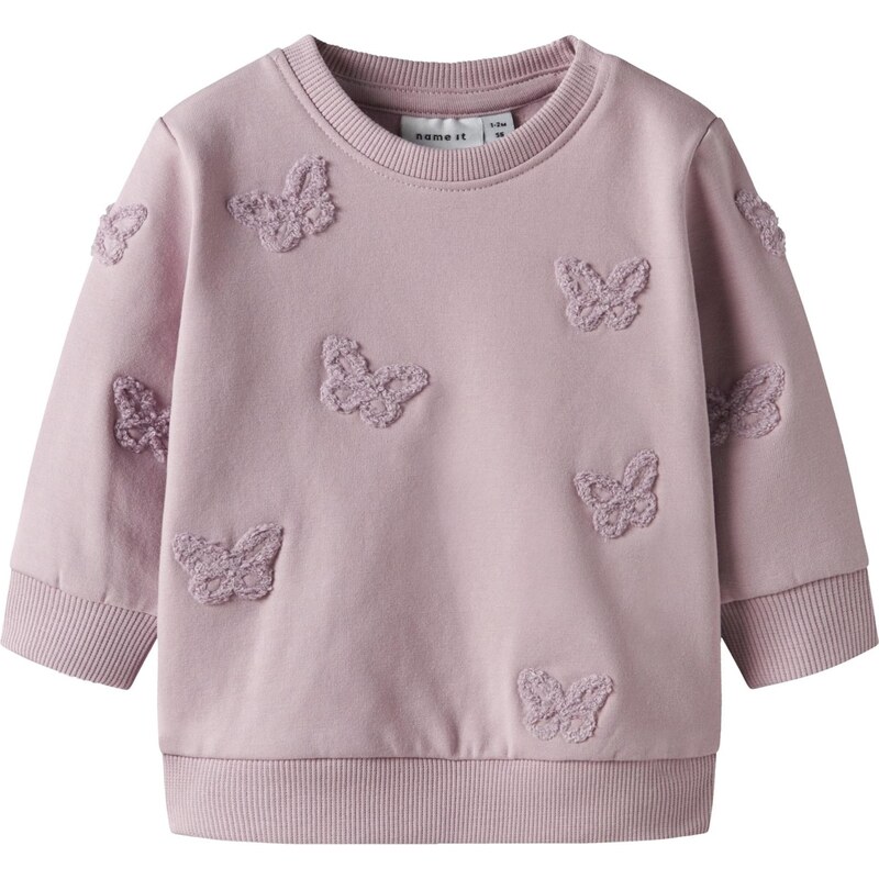 NAME IT Mikina NBFBetina rosé 67459434