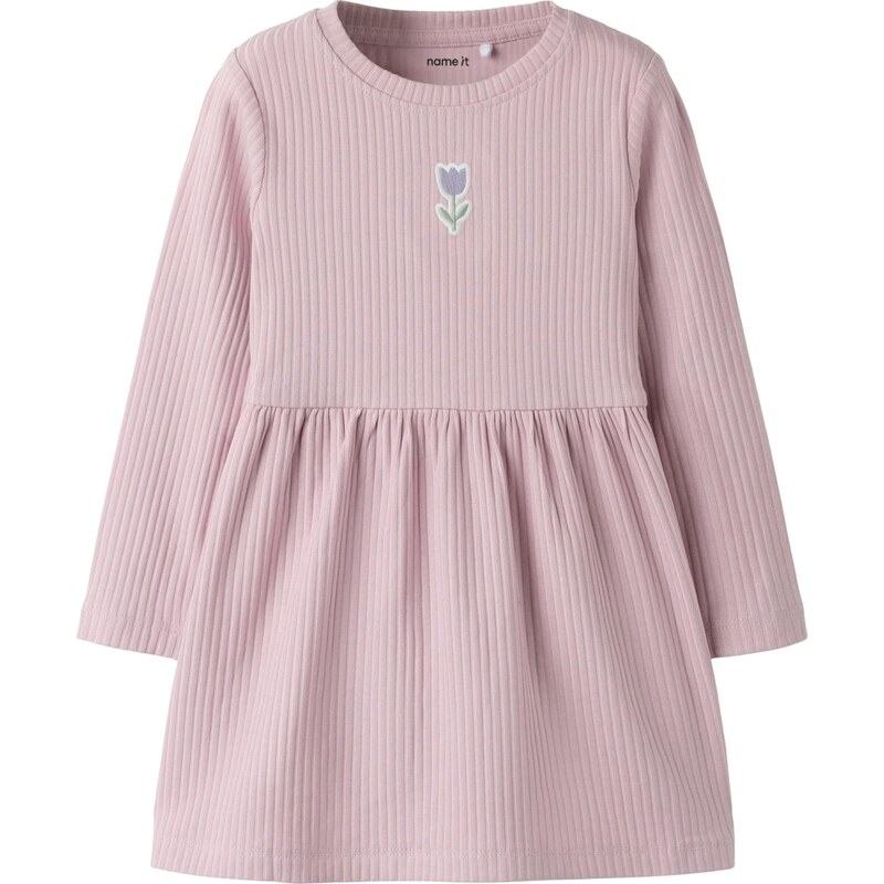 NAME IT Šaty NMFVEMMA svetlozelená / svetlofialová / ružová / biela 67459503