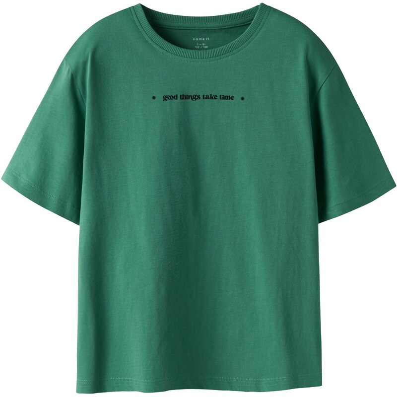 NAME IT Tričko nefritová / čierna / biela 67459509