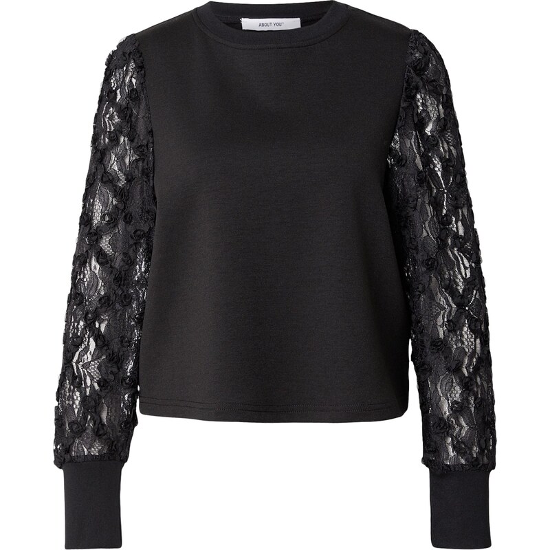 ABOUT YOU Mikina Dorothee čierna 67459529