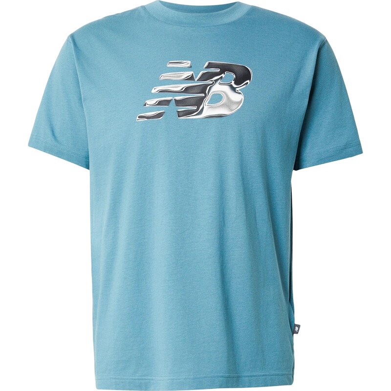 new balance Funkčné tričko nebesky modrá / sivá / antracitová 67459594