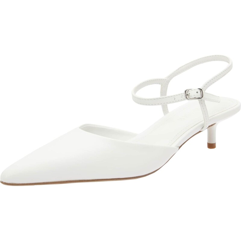 STEVE MADDEN Lodičky s otvorenou pätou Adelaide biela 67459622