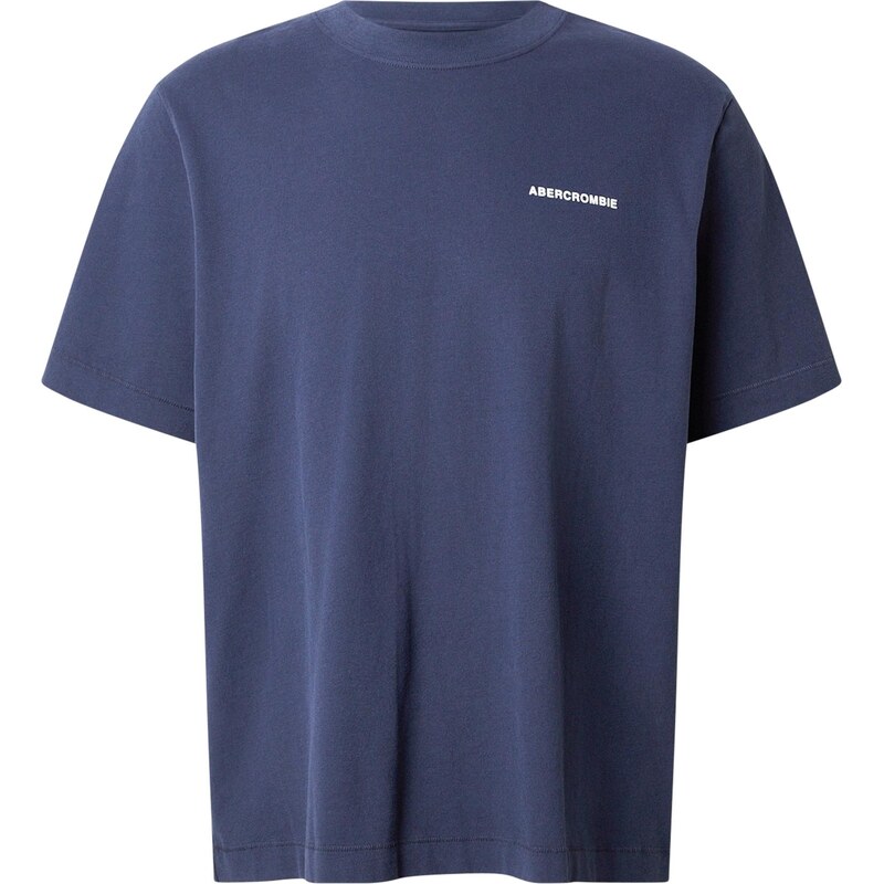 Abercrombie & Fitch Tričko námornícka modrá / biela 67459689