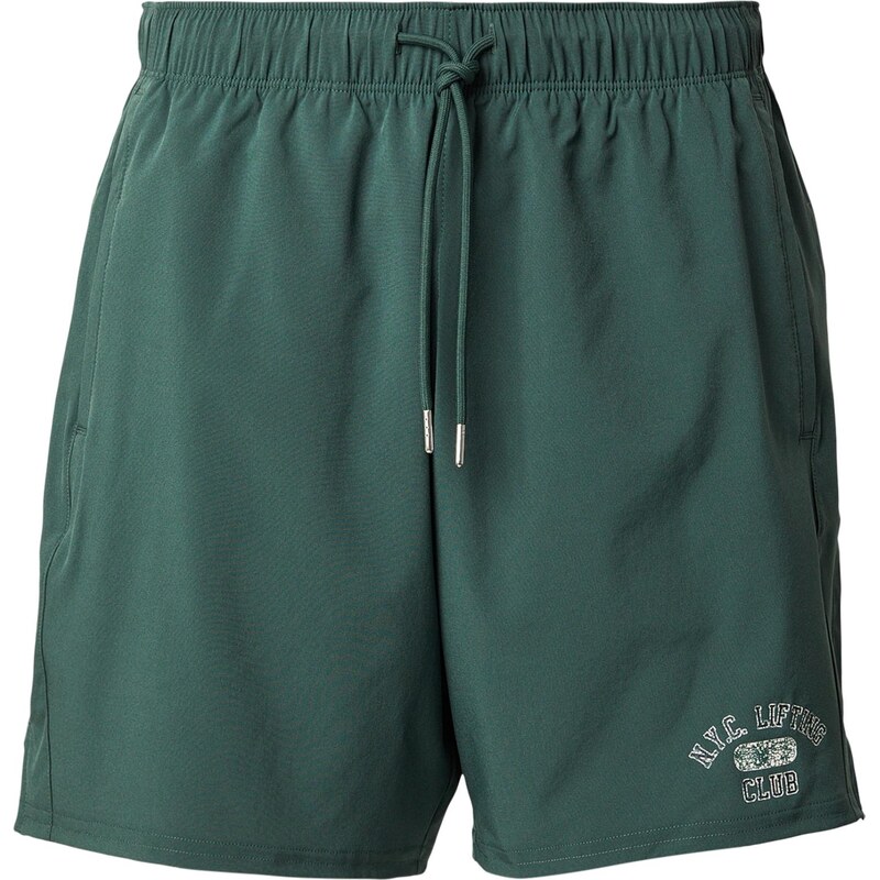 Abercrombie & Fitch Športové nohavice jedľová 67459690