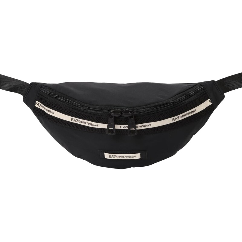 EA7 Emporio Armani Taška cez rameno čierna / biela 67459720
