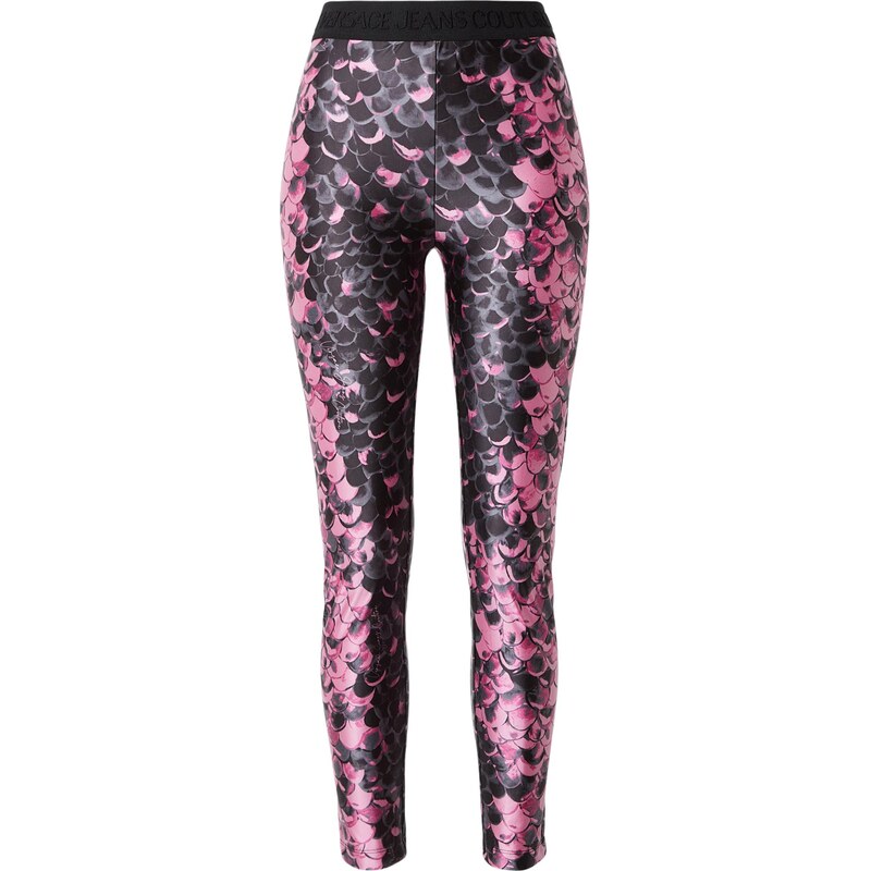 Versace Jeans Couture Legíny tmavosivá / ružová / svetloružová / 67459705