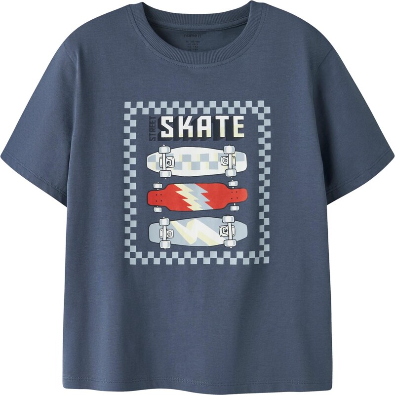 NAME IT Tričko NKMVELDO námornícka modrá / červená / biela 67459632