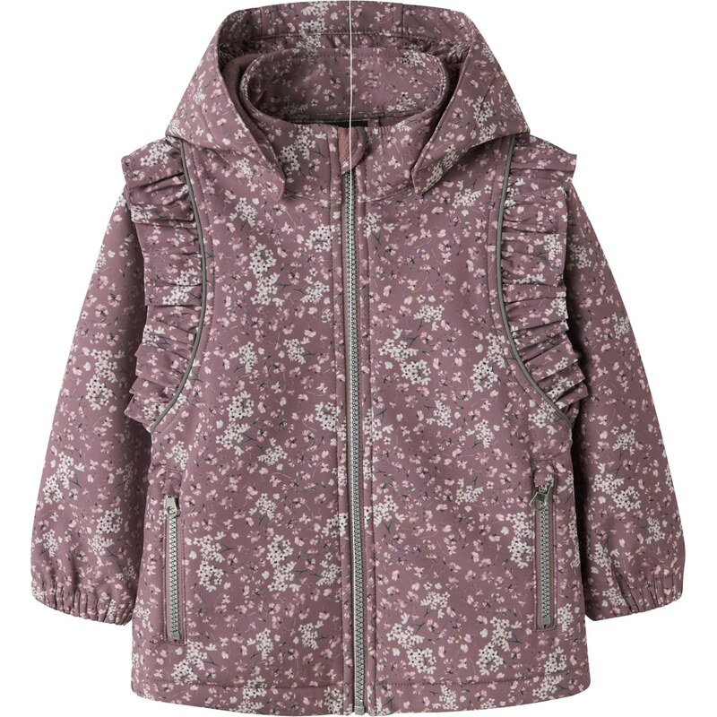 NAME IT Funkčná bunda NMFAlfa08 orgovánová / svetlofialová 67459638