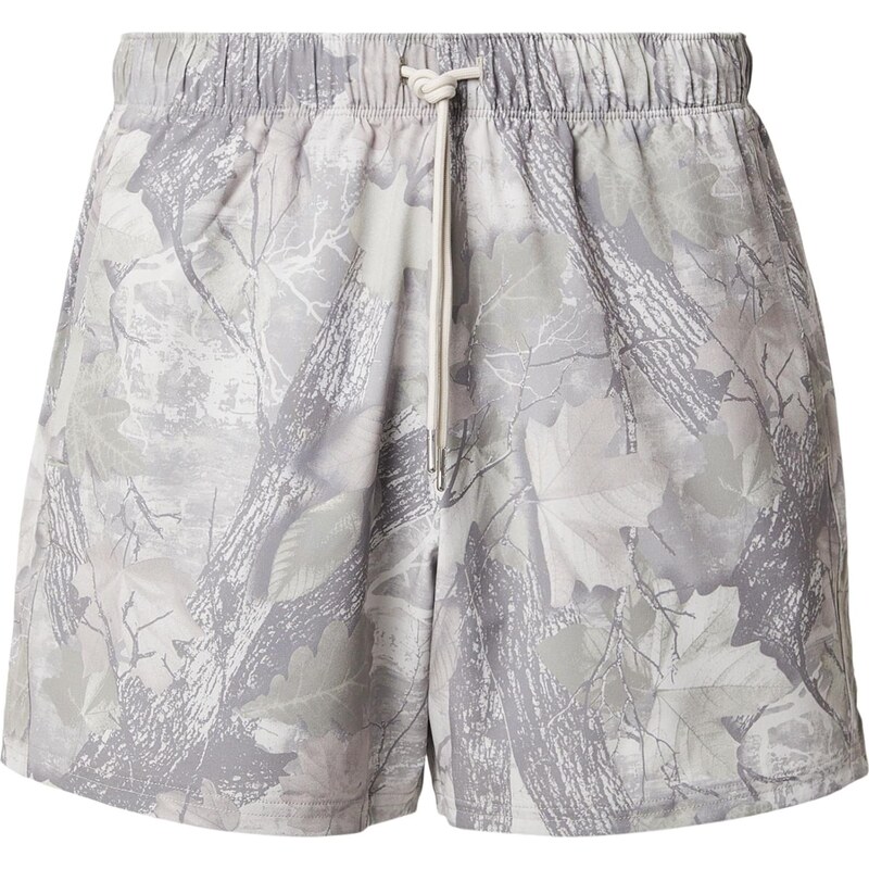 Abercrombie & Fitch Športové nohavice DEC4 sivá / svetlosivá / kaki / 67459681