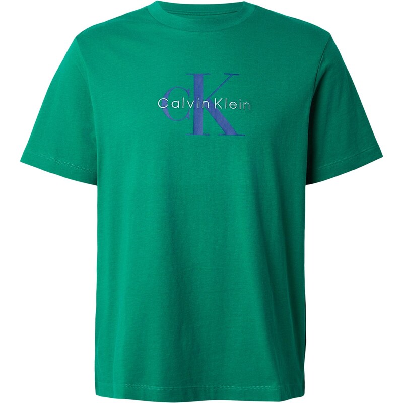 Calvin Klein Jeans Tričko Hero námornícka modrá / svetlomodrá / zelená 67459702