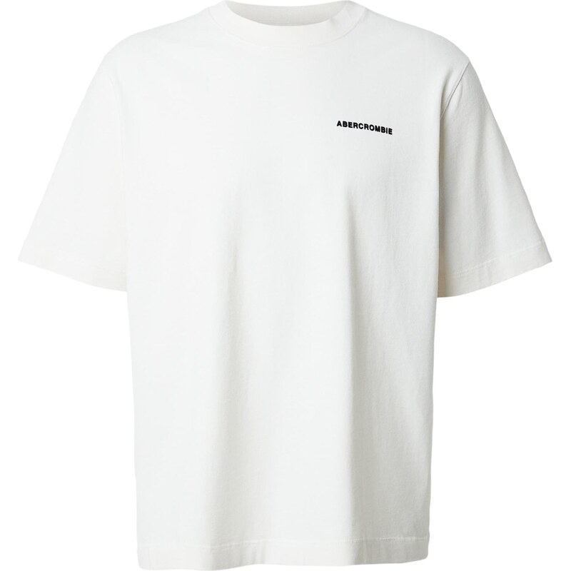Abercrombie & Fitch Tričko čierna / biela 67459645