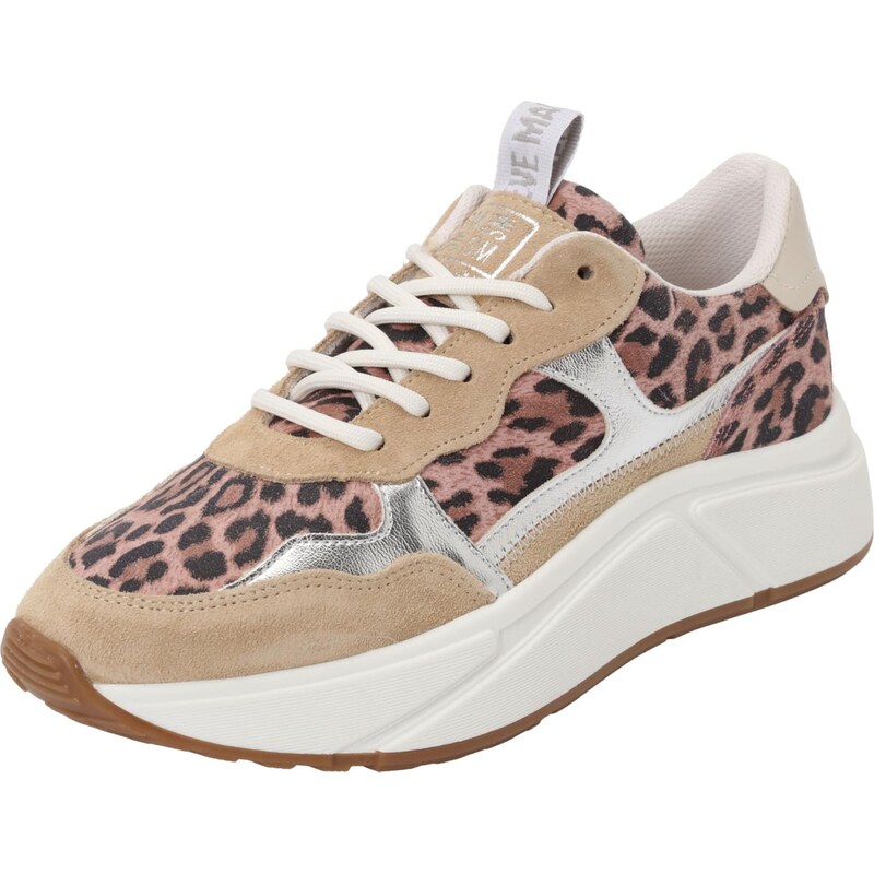 STEVE MADDEN Nízke tenisky Starlyn béžová / hnedá / rosé / strieborná 67459744