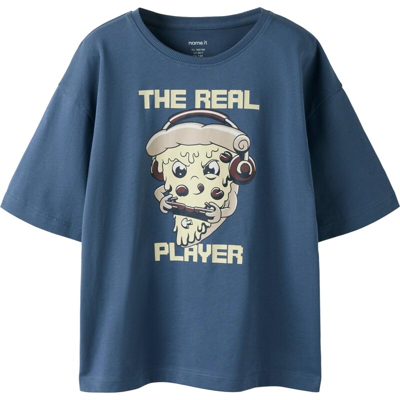 NAME IT Tričko NKMVICTOR zafírová / svetložltá / čierna 67459757