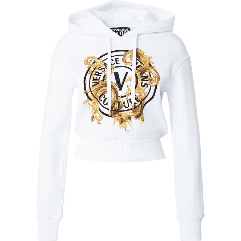 Versace Jeans Couture Mikina zlatá / čierna / biela 67459731