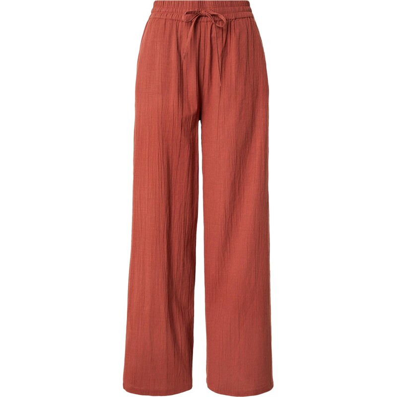 ONLY Nohavice ONLTIZANA hrdzavohnedá 67459796