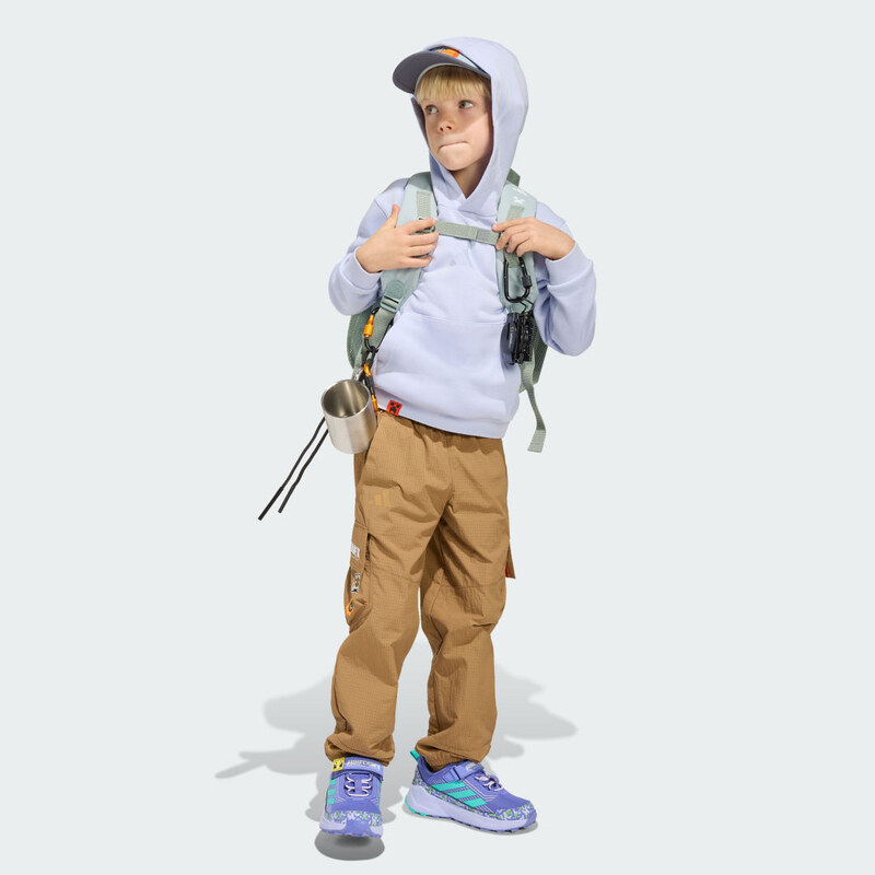Detské kapsáčové nohavice adidas Minecraft Terrex CLIMA365 67463626