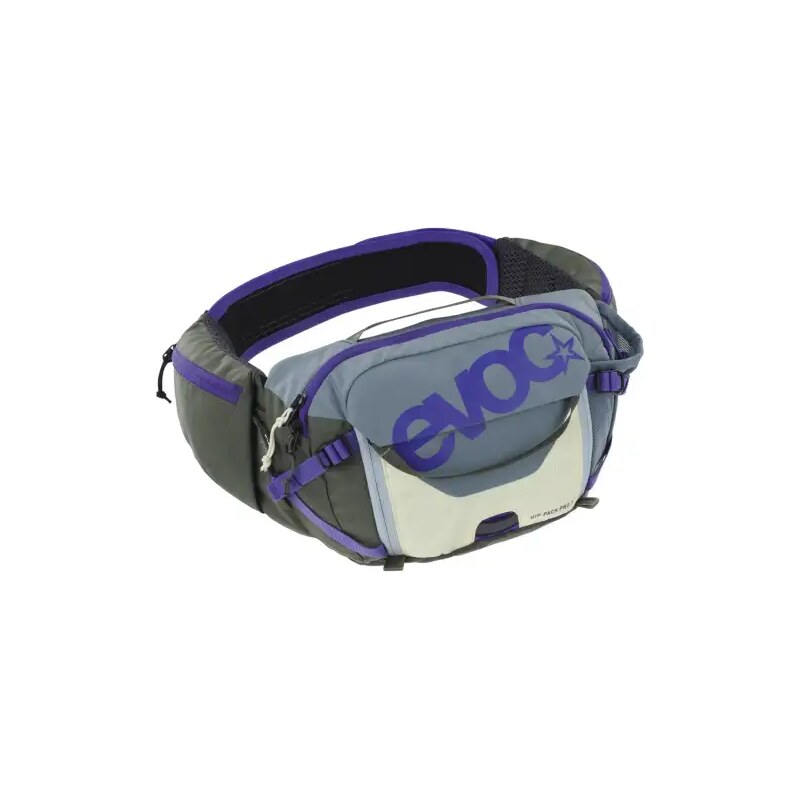 Evoc Hip Pack Pro 3 l + pint vak 1,5 l Steel/Violet/Dark Olive 67463871