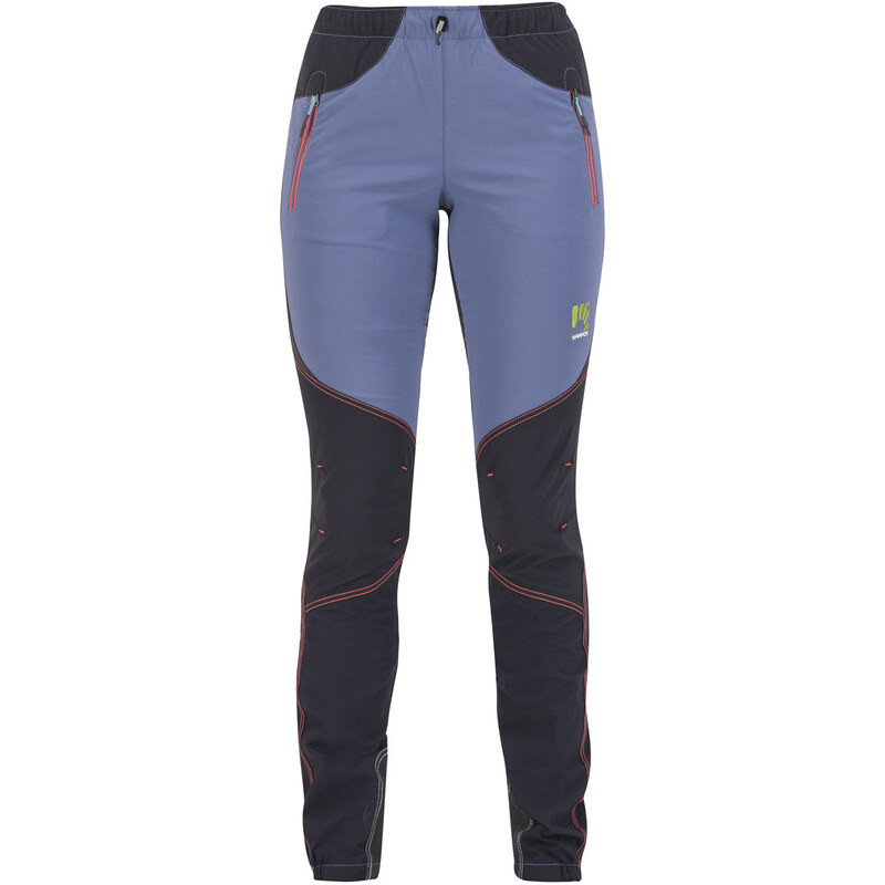 Karpos ROCK dámske nohavice Vintage Indigo/Black/Hot Coral 67463904