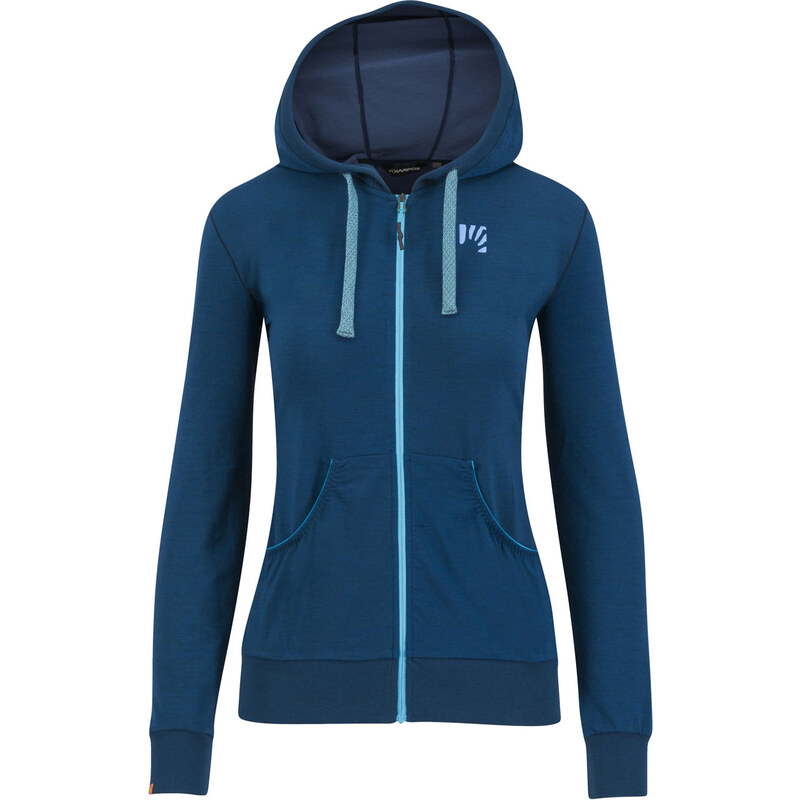 Karpos COPPOLO MERINO dámska mikina so zipsom Gibraltar Sea 67463948