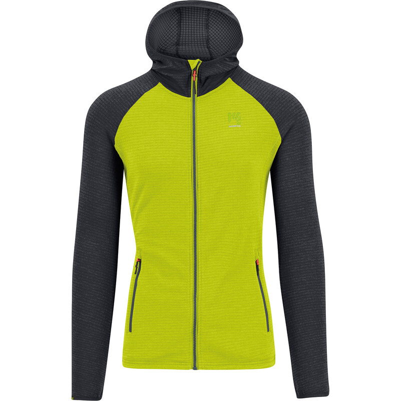 Karpos AMBRIZZOLA FULL-ZIP mikina s kapucňou primrose/vulcan 67464043