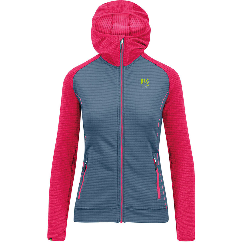 Karpos AMBRIZZOLA dámska FULL-ZIP mikina s kapucňou ombre blue 67464056