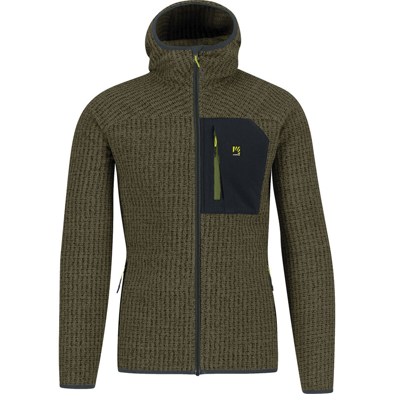 Karpos Rocchetta Evo Hoodie Flíska Deep Depths/Woodl.Gray 67464121