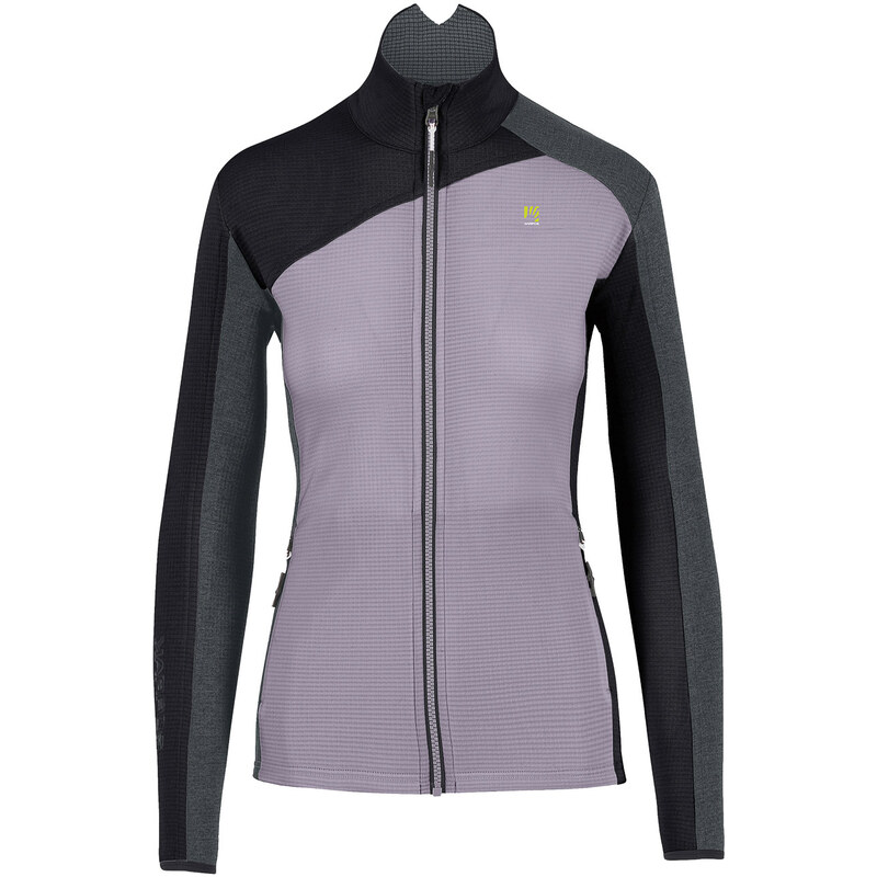 Karpos Federa Full-Zip Dámska Flíska Lavender/Black/Woodl.Gray 67464126