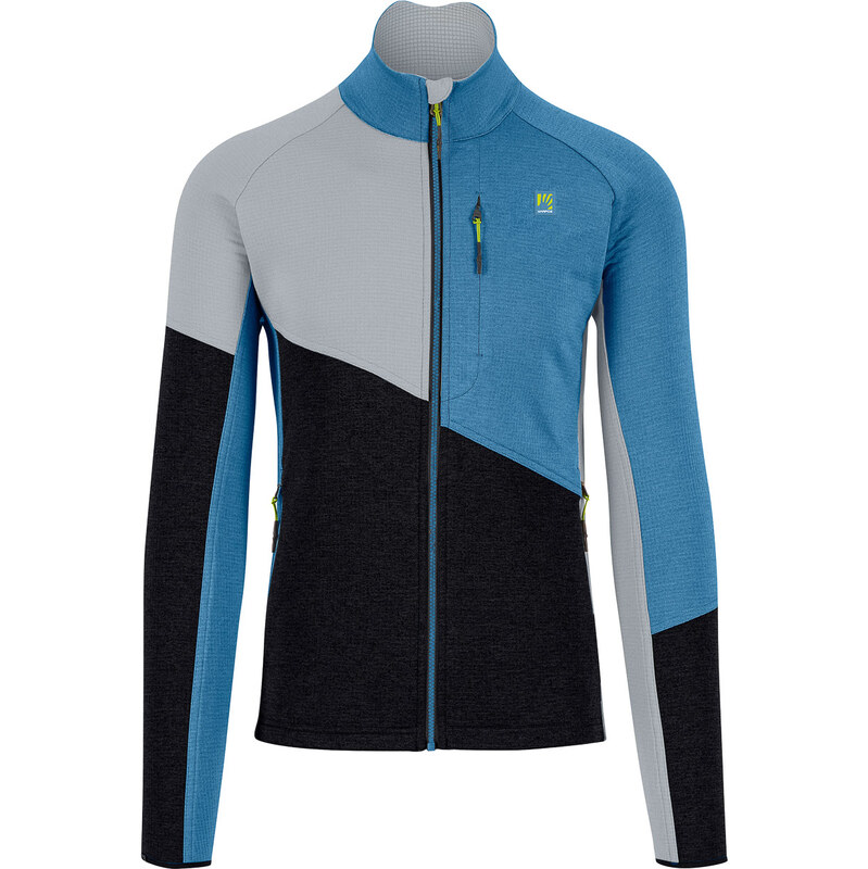 Karpos Federa Full-Zip Flíska Black/Deep Water/Micro Chip 67464180