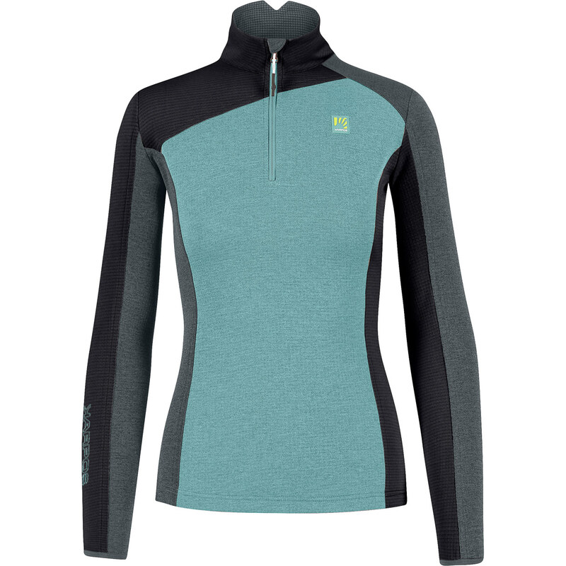 Karpos Federa Half-Zip Dámska Flíska Forget/Black/Woodl.Gray 67464187