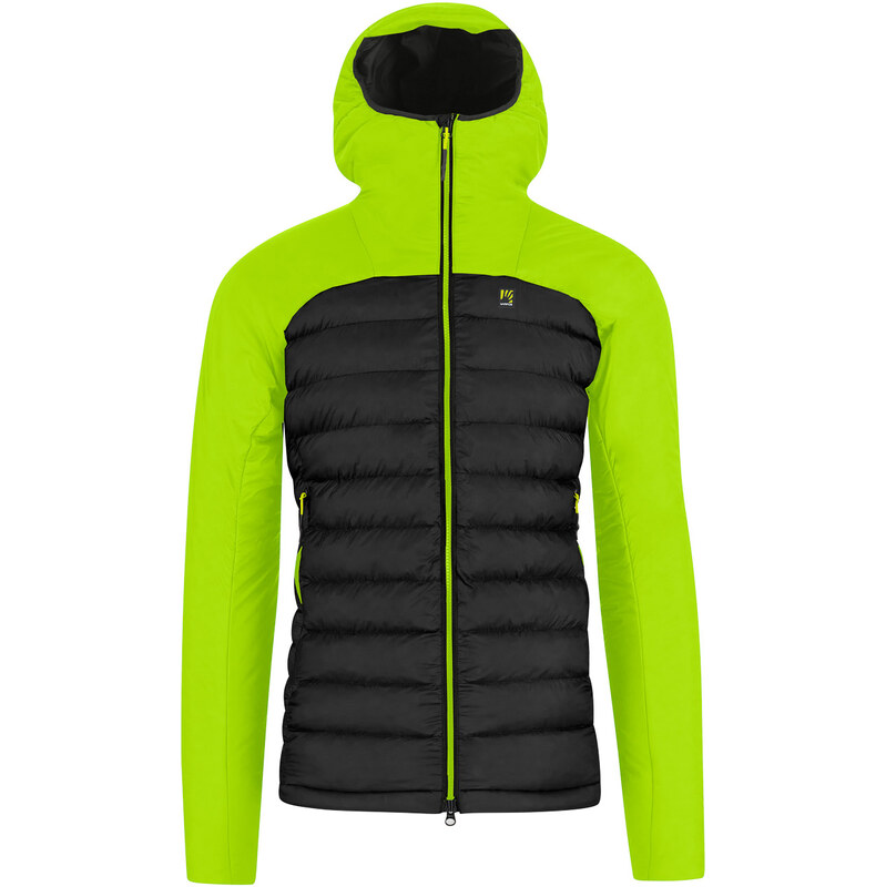 Karpos Sass Dortiga Hoodie Bunda Black/Acid Lime 67464208