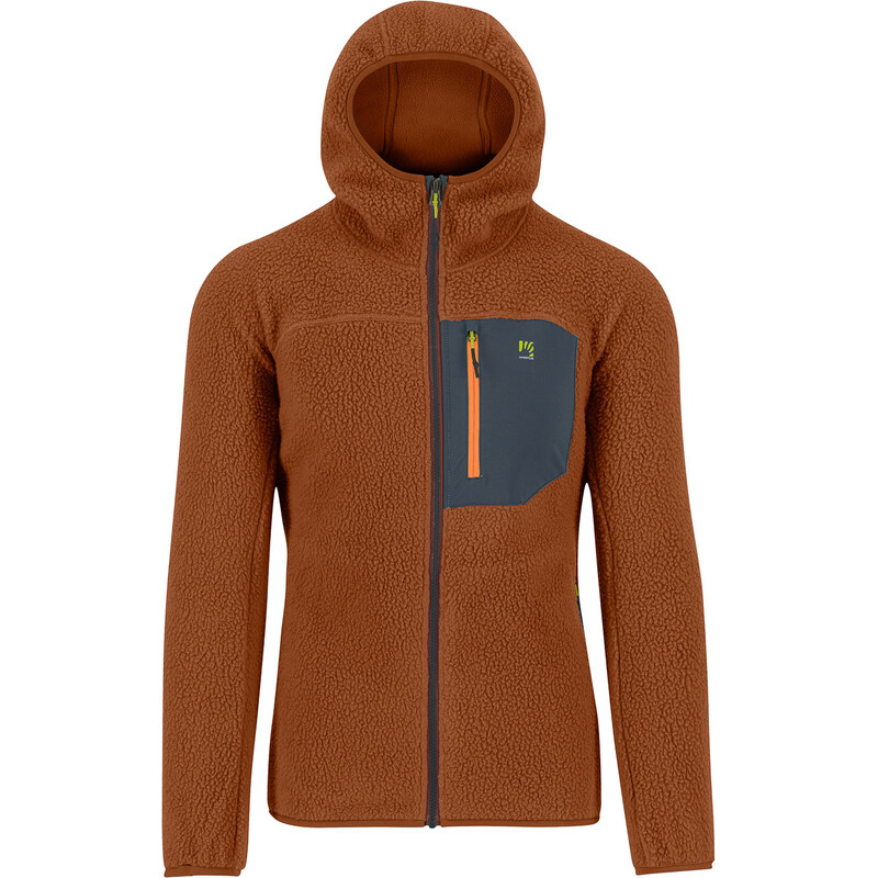 Karpos Moiazza Retro Hoodie Flíska Mahogany/Woodl.Gray 67464248