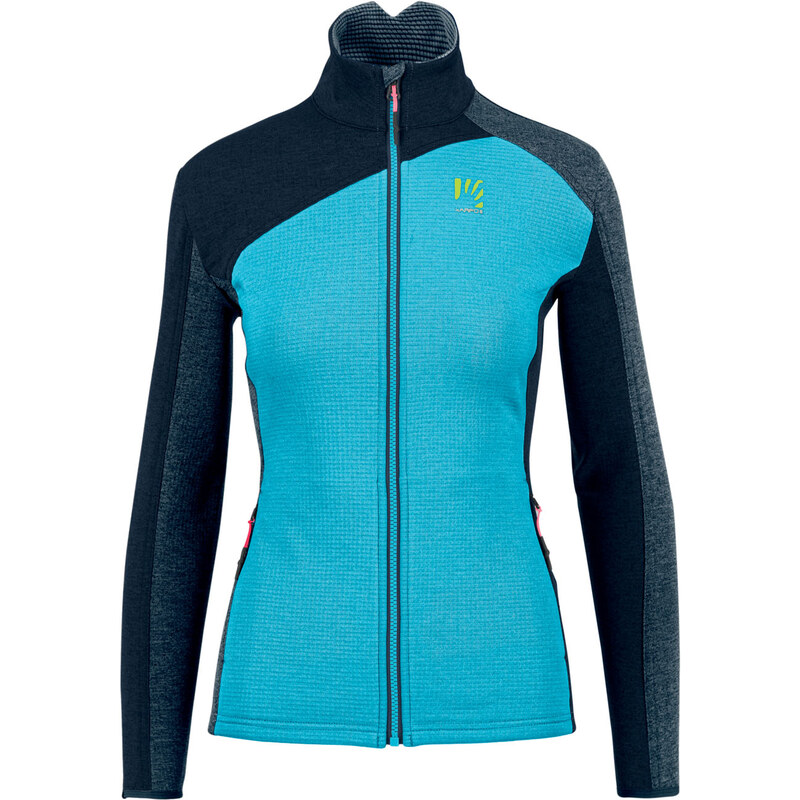 Karpos FEDERA FULL-ZIP dámska flíska Blue Atoll/Vulcan/Midnight 67464258