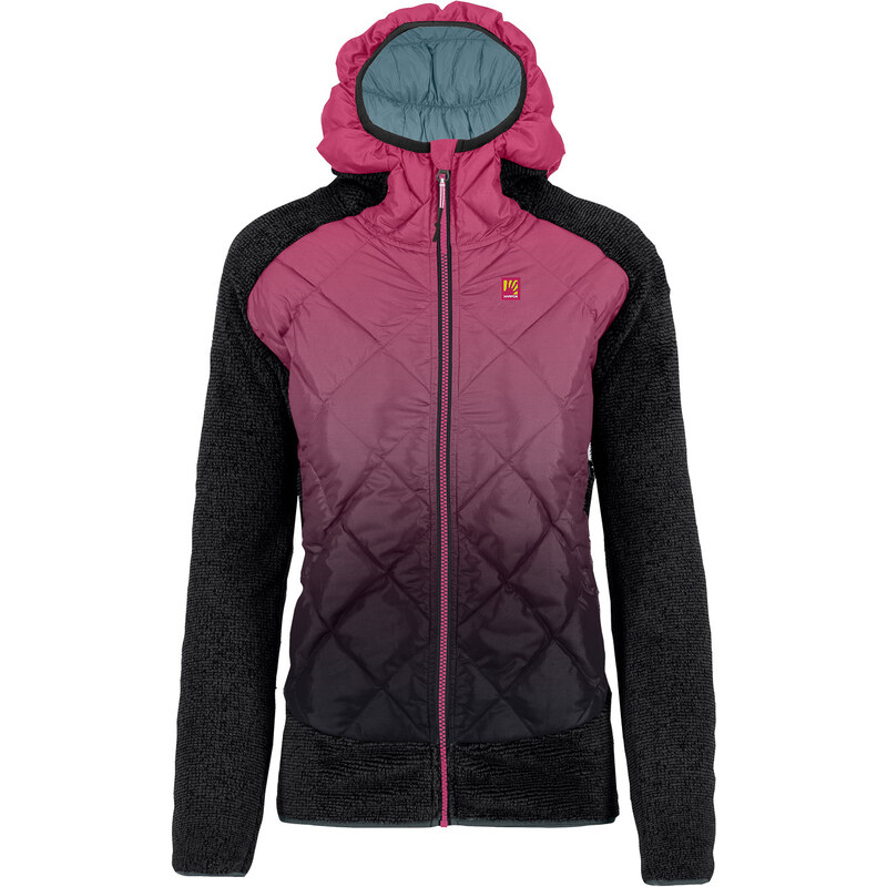 Karpos Smart Dámska Marmarole Bunda Black/Purple 67464265