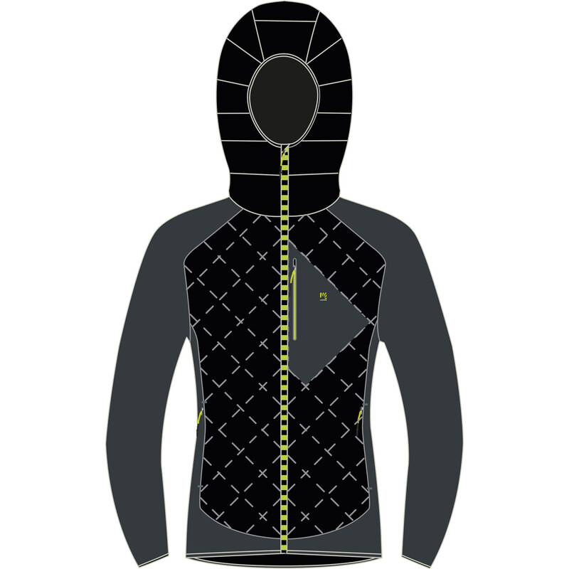 Karpos Marmarole Up Bunda Black/Woodl.Gray 67464267