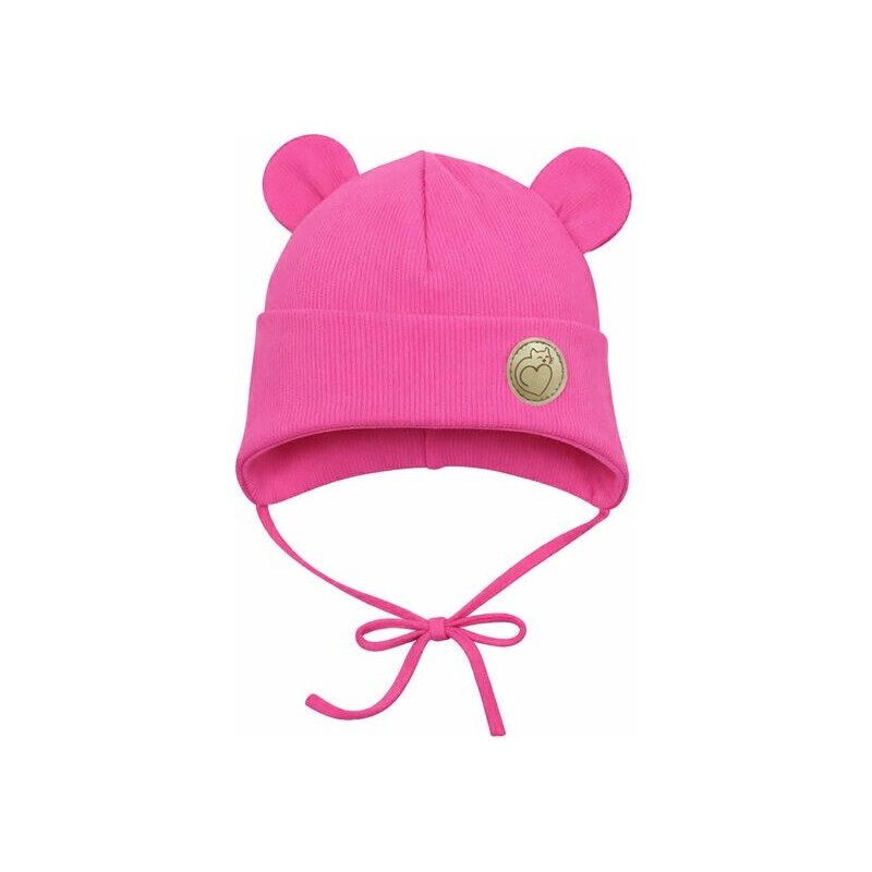 RADA Dievčenská čiapka BEBE Rebro Magenta 53241229