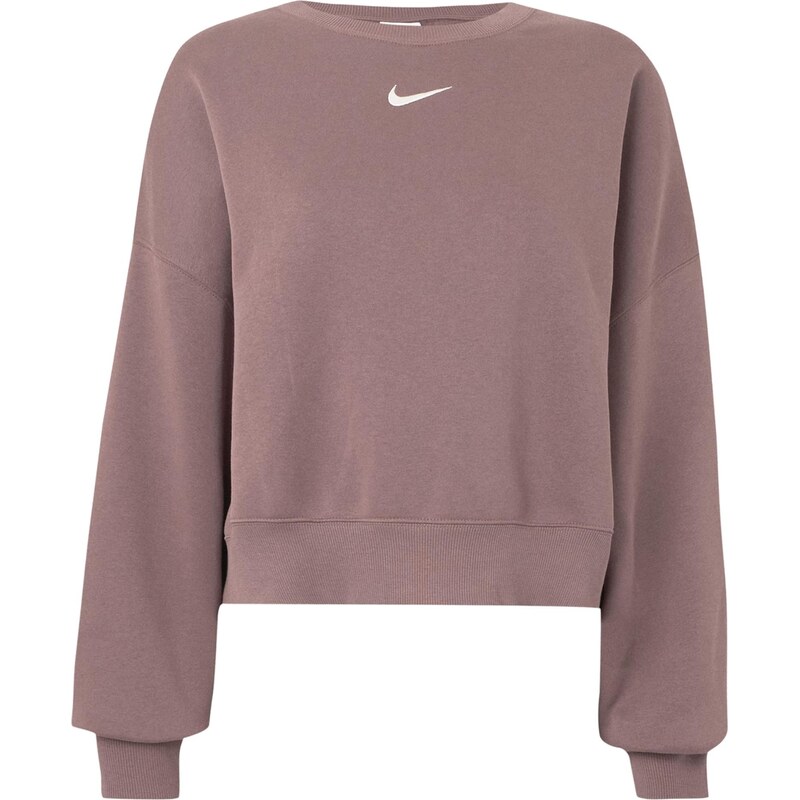 Nike Sportswear Mikina Phoenix Fleece ružová / biela 67468660