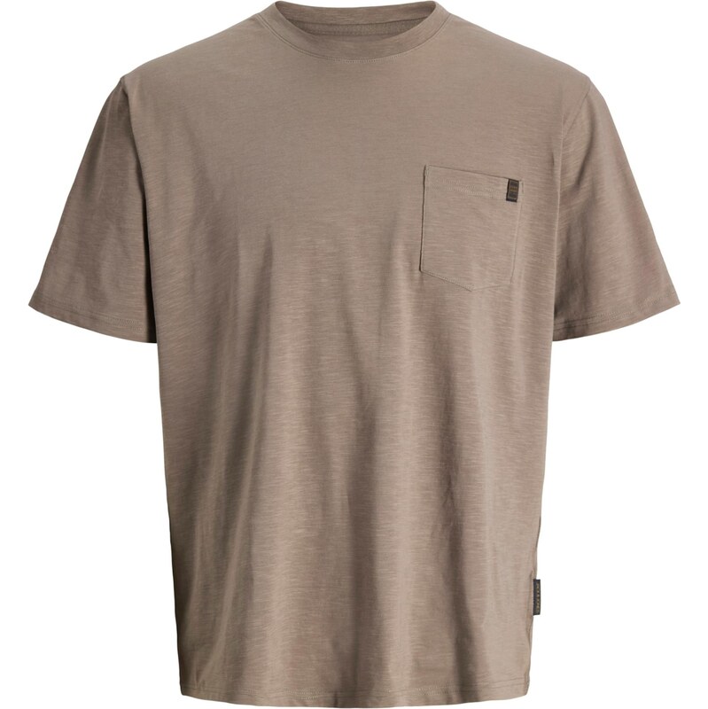 JACK & JONES Tričko JJEdover hnedá 67468664