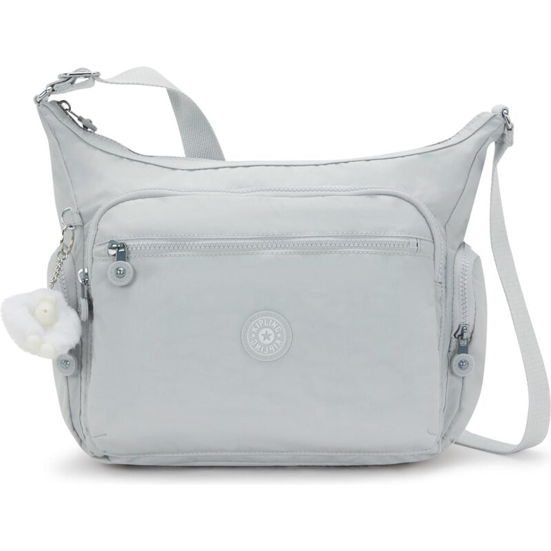 KIPLING Taška cez rameno Gabbie svetlosivá 67468705