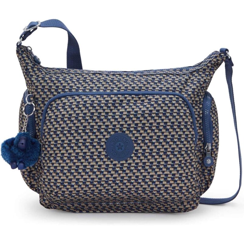KIPLING Taška cez rameno Gabb tmavobéžová / tmavomodrá / čierna / 67468719