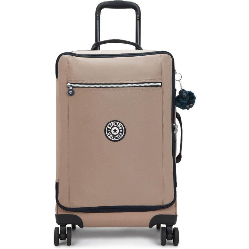 KIPLING Kufor na kolieskach tmavobéžová / čierna 67468749