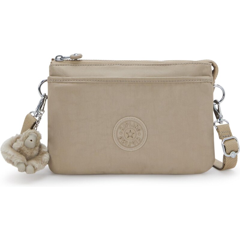 KIPLING Taška cez rameno Riri tmavošedá 67468755