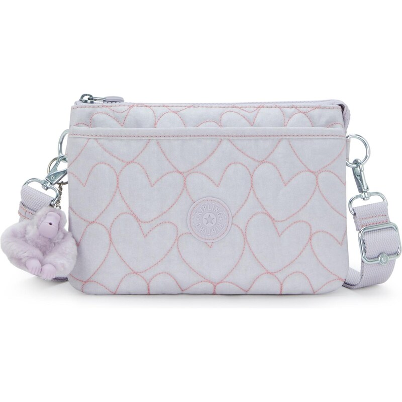 KIPLING Taška cez rameno Riri orgovánová / ružová 67468745