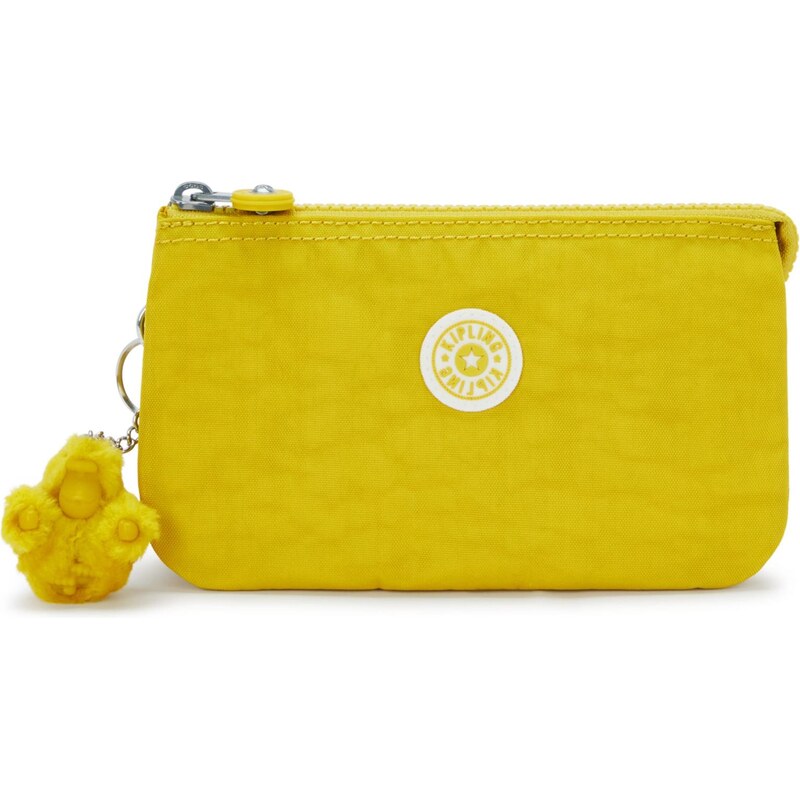 KIPLING Peňaženka Creativity L horčicová / biela 67468763